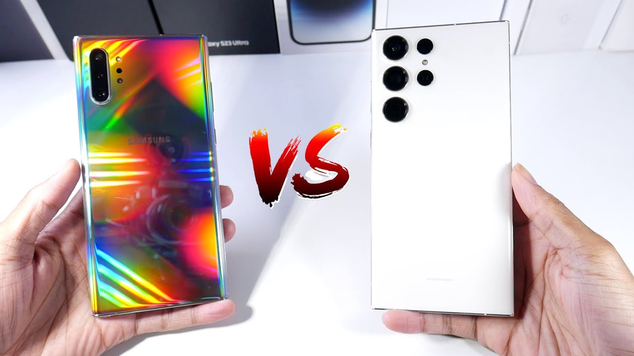 Samsung Galaxy S23 Ultra VS Samsung Galaxy Note 10 Plus! (Cameras, Speed Test & Display)