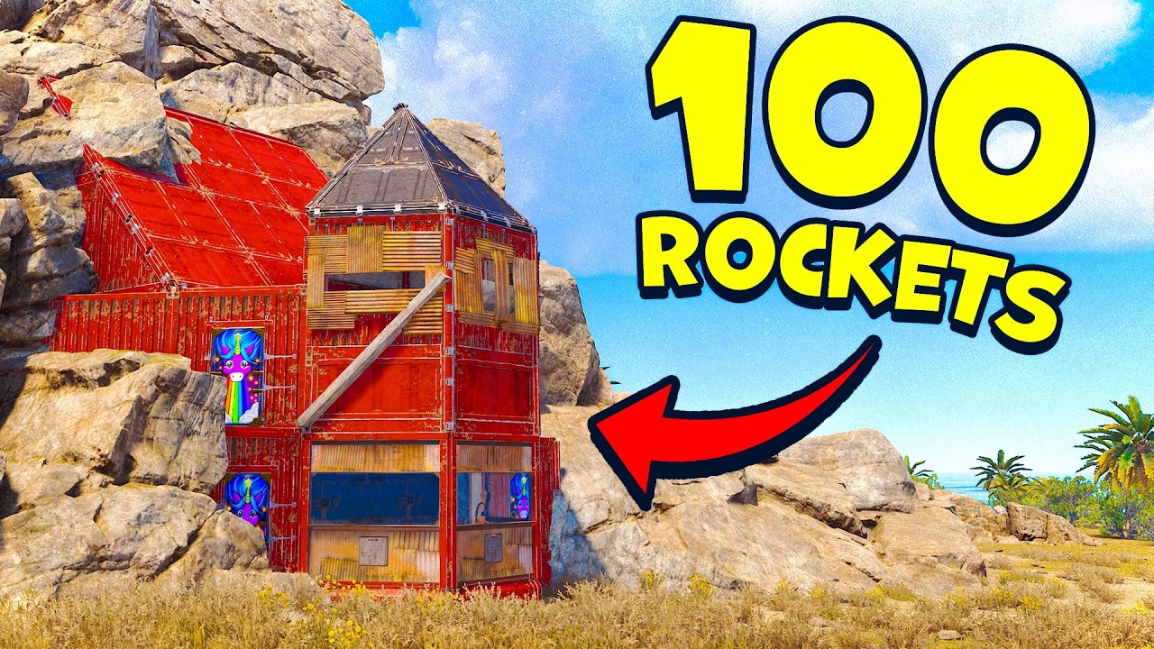 НОВАЯ БАЗА GOD ROCK [ 100 РАКЕТ ] - дизайн на основе ржавчины