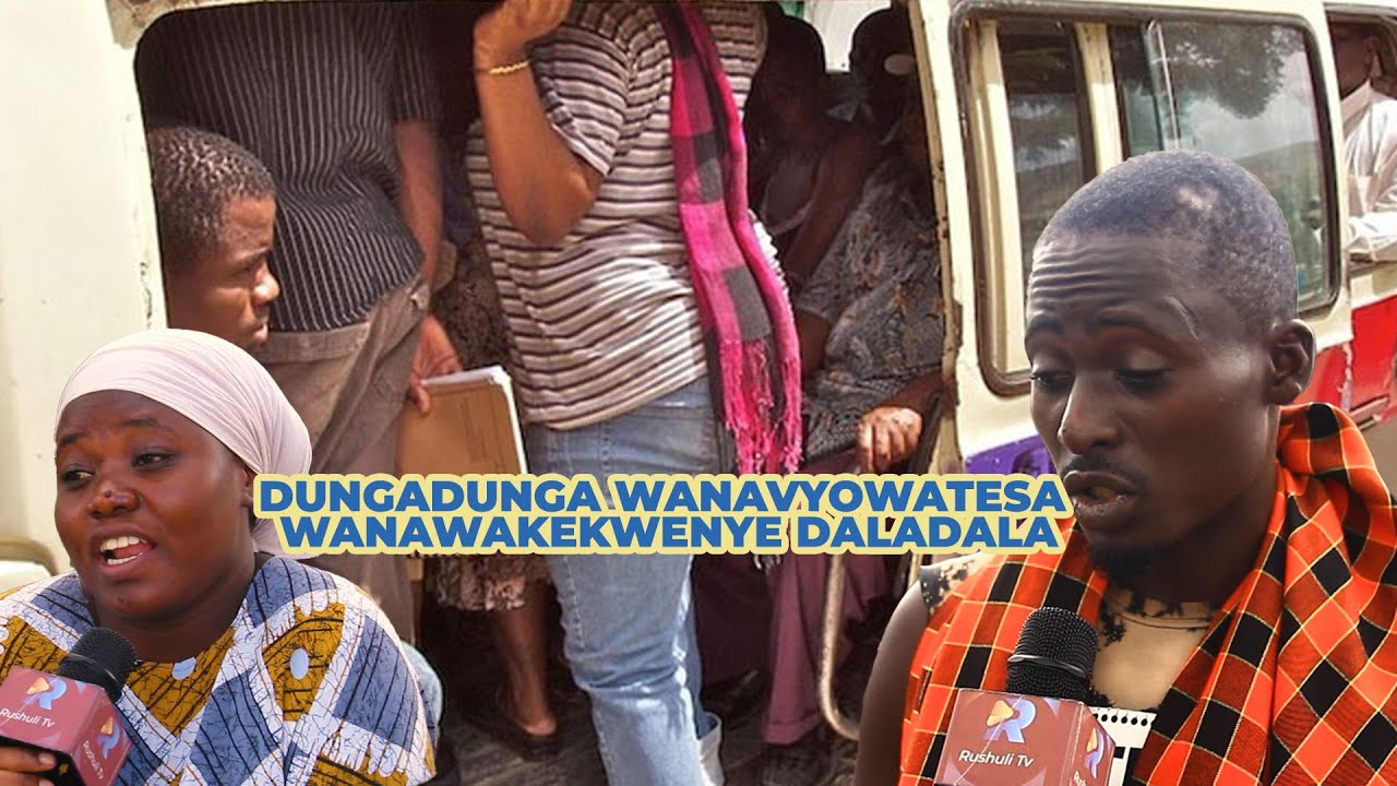#hekahekazadaladala DUNGA DUNGA WANAVYOWASUMBUA WANAWAKE KWENYE DALADALA