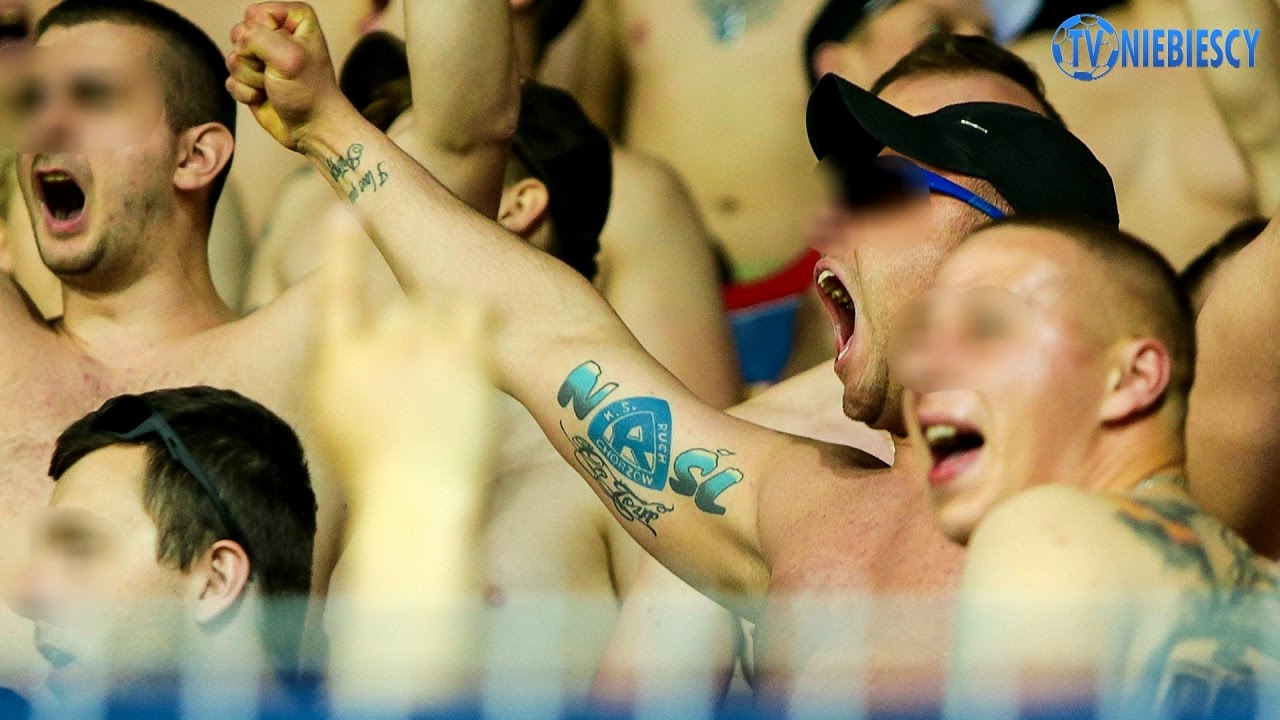 Reakcja kibiców Ruchu po przegranym meczu z Cracovią (19.05.2017 r.)