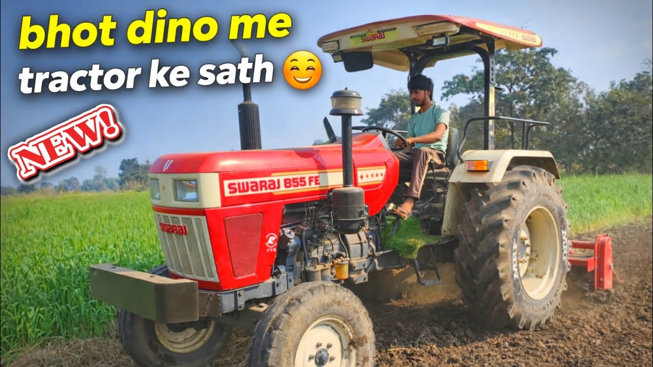 Bhot dino bad me tractor ke sath ☺️