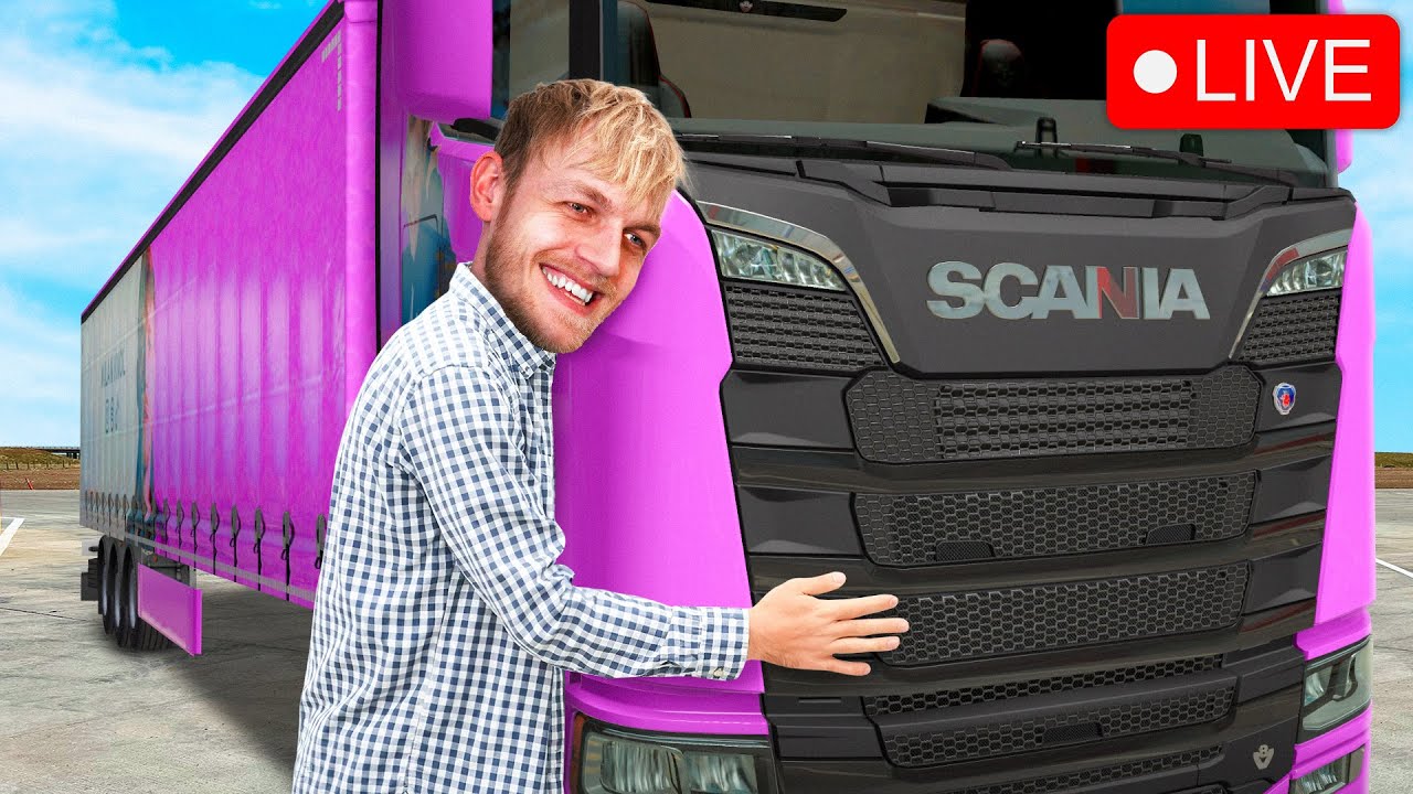 LIVE 🔴 Milan speelt Euro Truck Simulator!