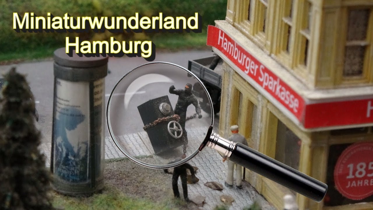 MiWuLa Hamburg - Miniaturwunderland mal ganz nah - die vielen kleinen originellen Details