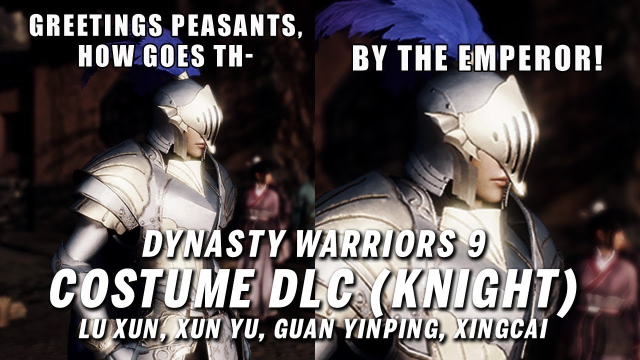 Dynasty Warriors 9 - Costume DLC (Knight) - (Lu Xun, Xun Yu, Guan Yinping, Xing Cai)