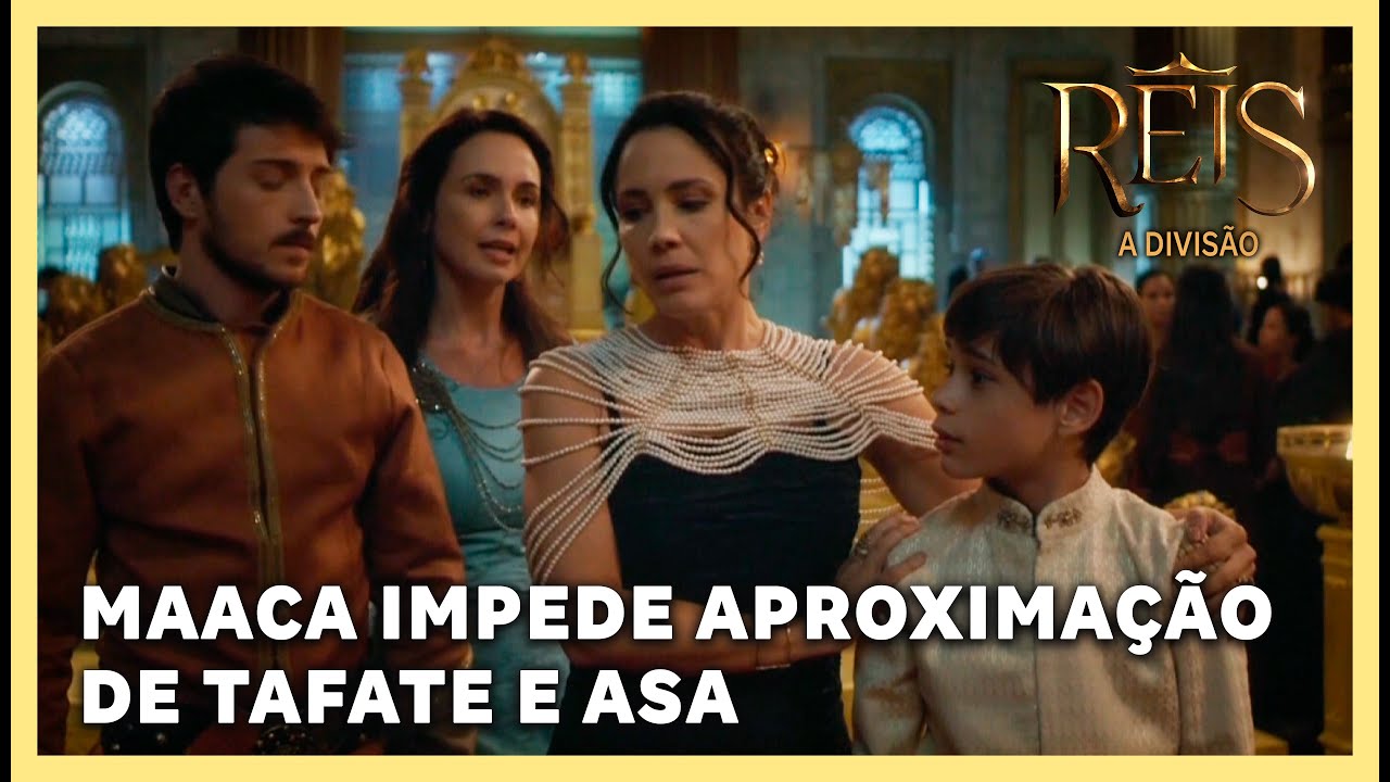 NOVELA REIS: Maaca se descontrola e impede que Tafate aproxime de Asa