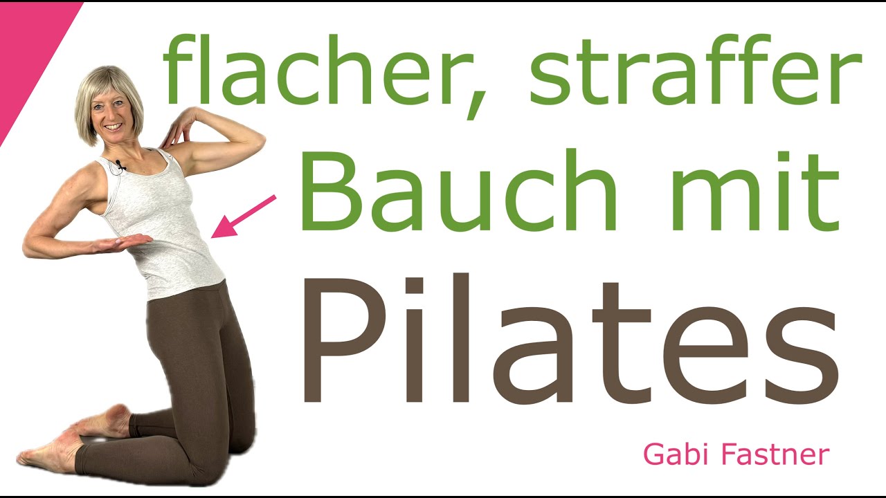 🍏 20 min. flacher & straffer Bauch mit Pilates | Mattentraining für die Körpermitte, ohne Geräte