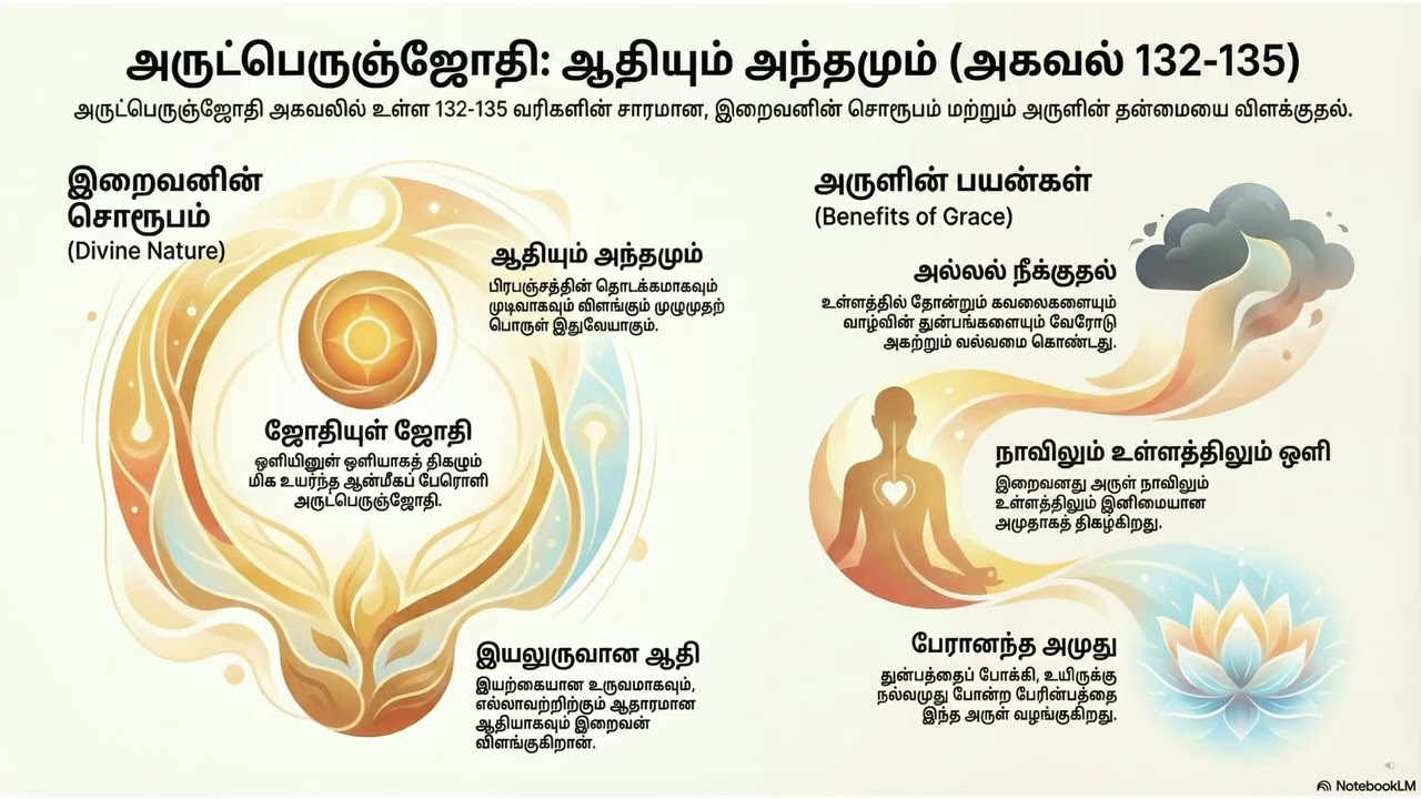 அருட்பெருஞ்ஜோதி அகவலில் ஒளிர்ந்த ரகசியத் தத்துவப் படிக்கட்டுகள்: 132 --135