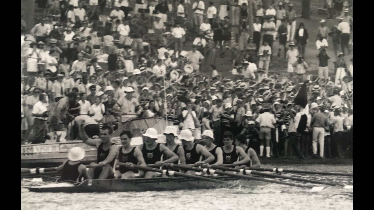 BBC Open 1st VIII Rowing Champions - Head of the River 1993 (TV Footage)