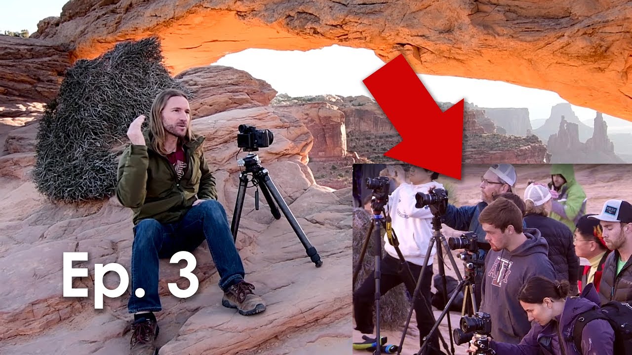 How we BEAT PHOTOGRAPHERS to MESA ARCH