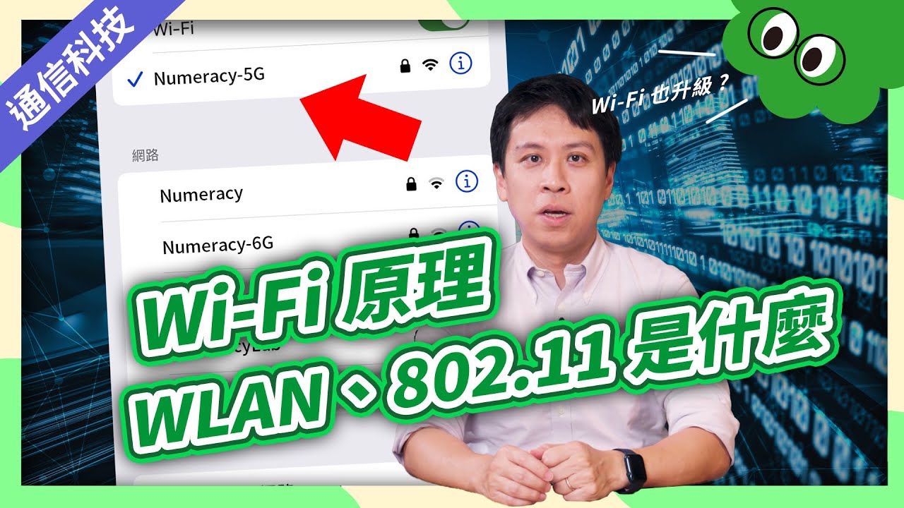 Wi-Fi原理、WLAN、802.11是什麼？｜通信大解密📱｜第三部 生活中的通信名詞