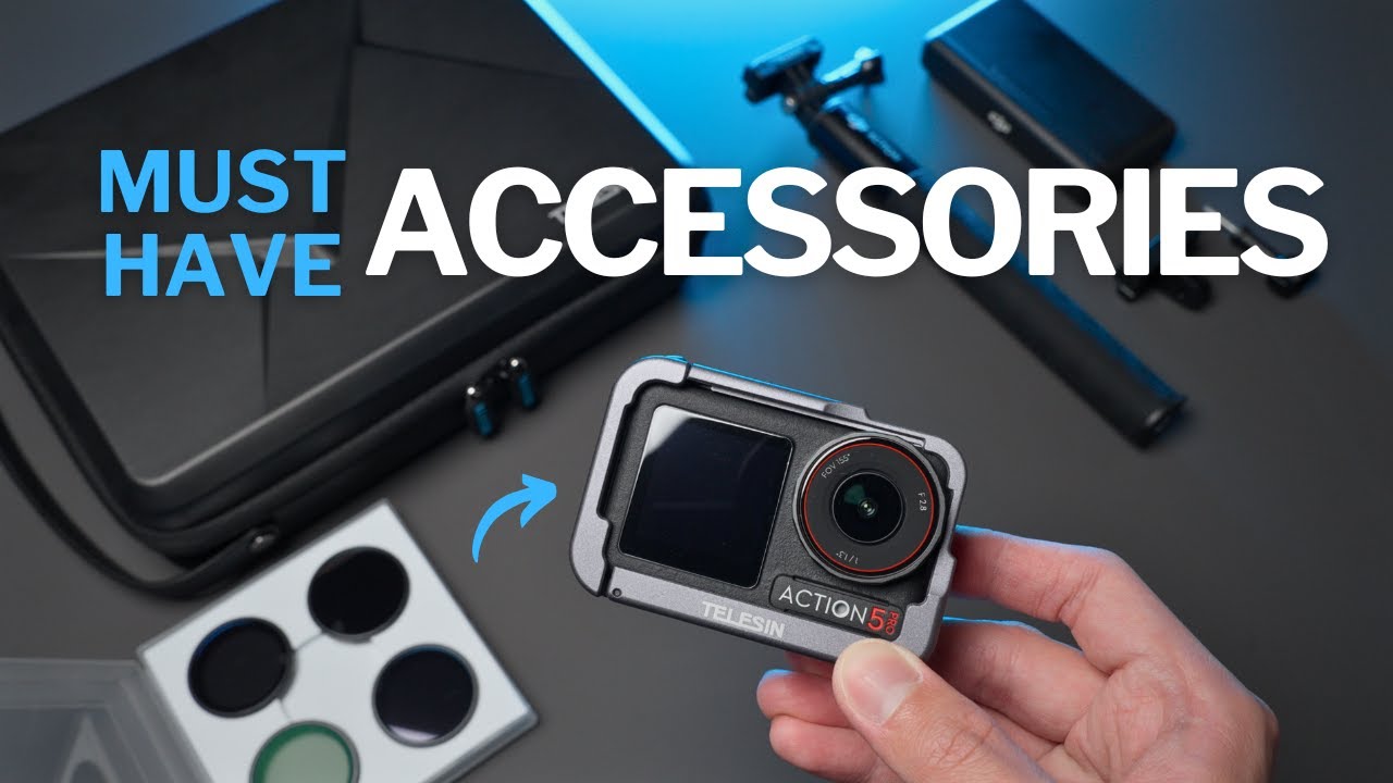 Лучшие аксессуары для DJI Osmo Action 5 Pro + как их использовать
