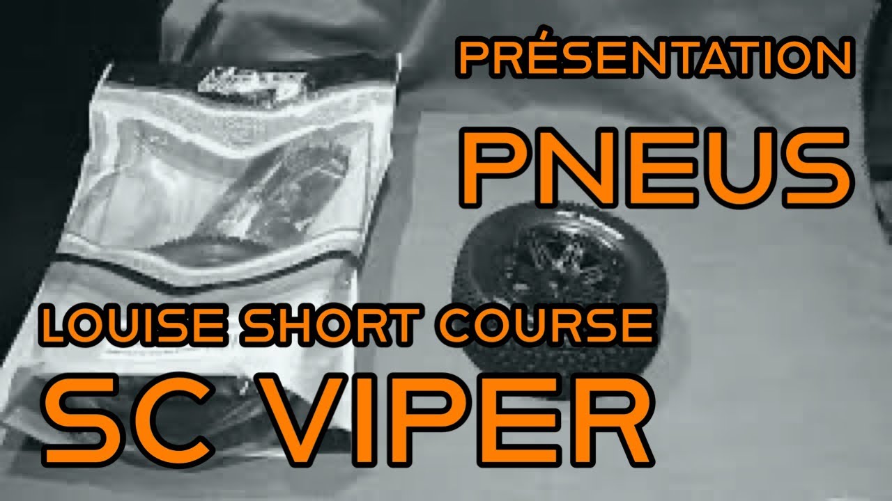 Pneu SHORT COURSE SC VIPER LOUISE RC 1/5 By Race Rc Modelisme
