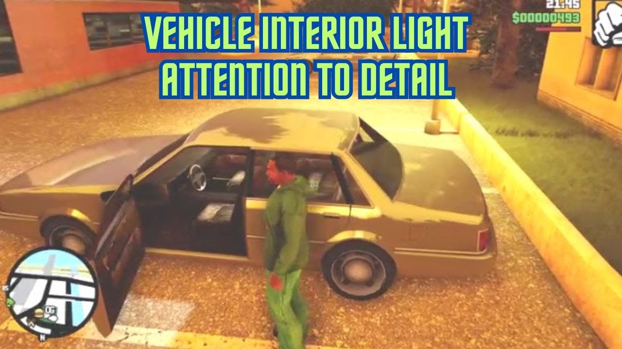 GTA San Andreas : Definitive Edition - Vehicle Interior Light 