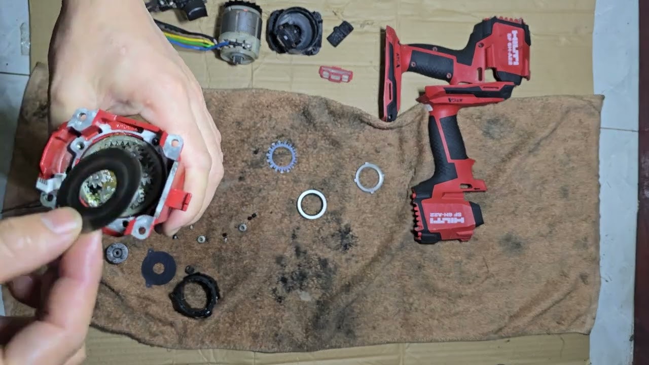 Vệ sinh khoan hilti sh6h a22