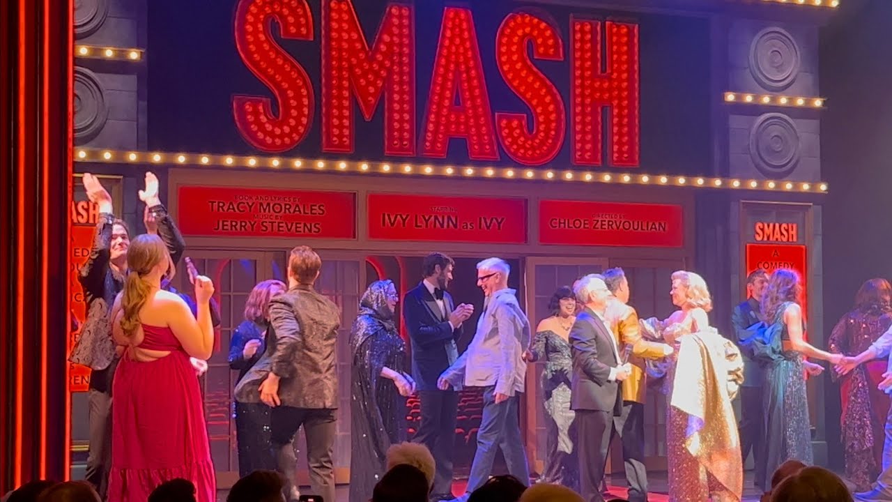 SMASH on Broadway Closing Night Curtain Call + talks with creatives