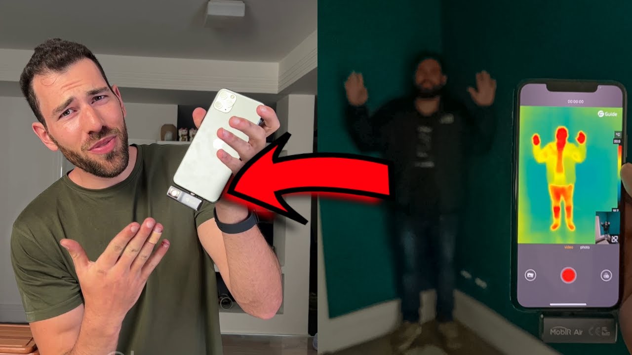 Esse dispositivo transforma o celular em uma câmera TÉRMICA📲🔥😱