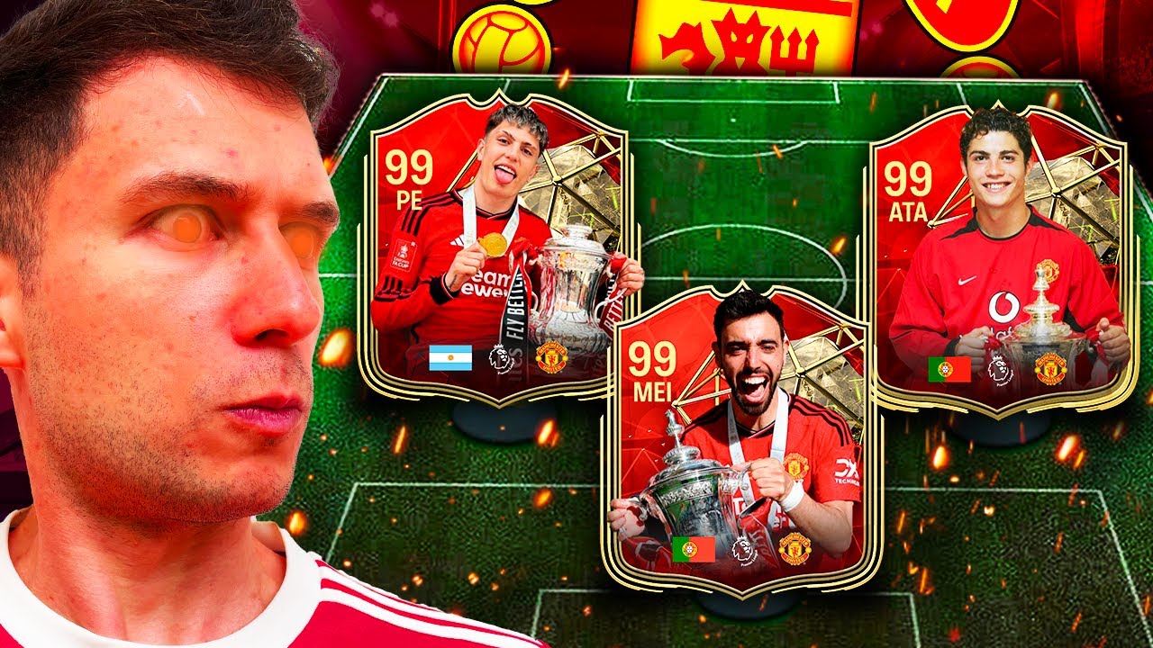 A PIOR WL DA HISTÓRIA!! MONTEI O UNITED DA FA CUP E DEU TUDO ERRADO! EA FC 24 ULTIMATE TEAM