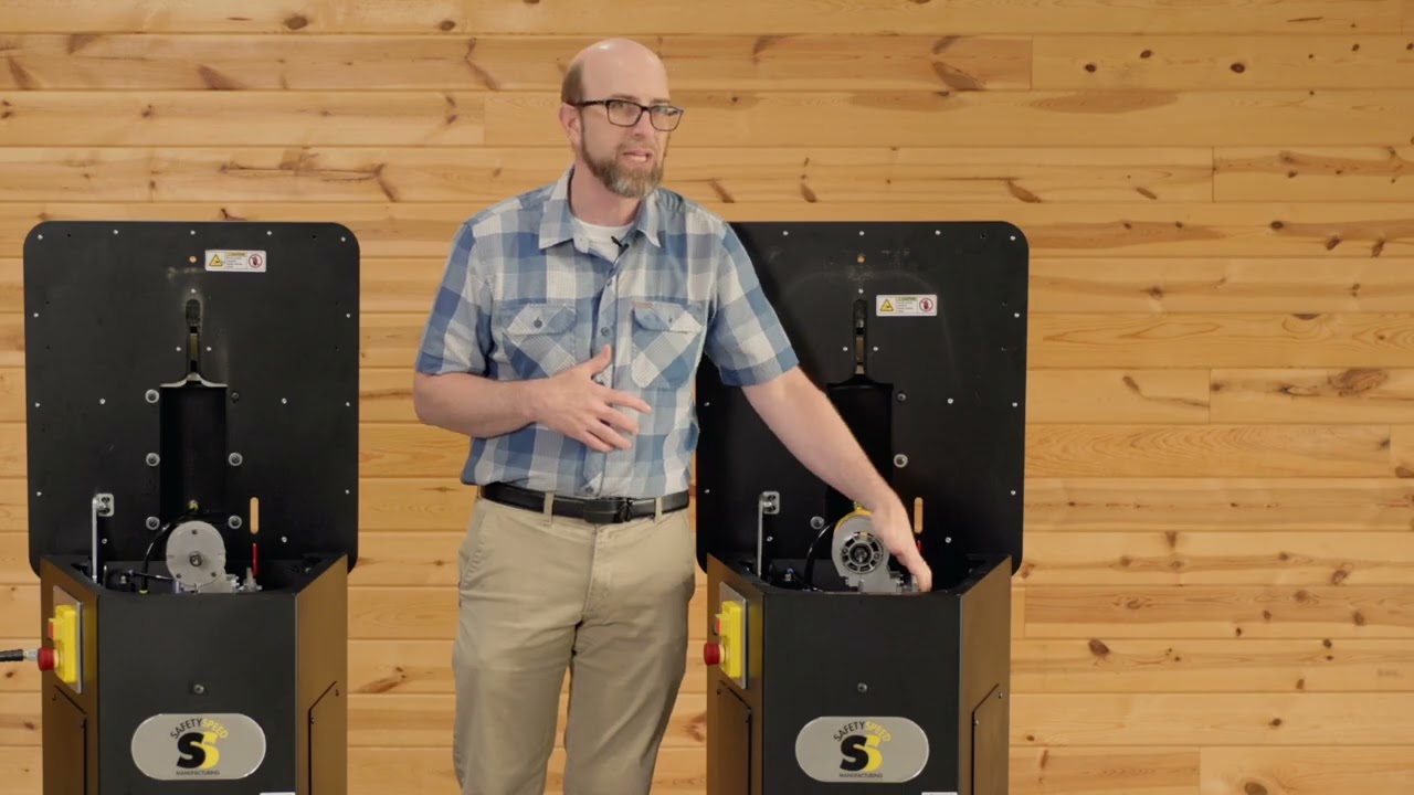 Differences between Safety Speed's SPM301 and SPM301HD Pocket Hole Machine