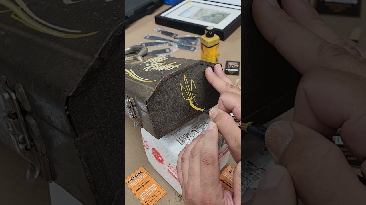 Pinstriping In Real Time