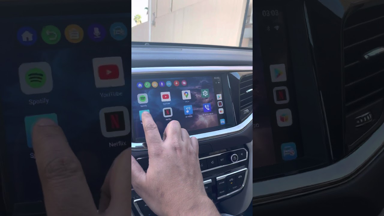 حول شاشة سيارتك الى اندرويد واستمتع 🔥 (ضروري يكون بالسياره كاربلاي)