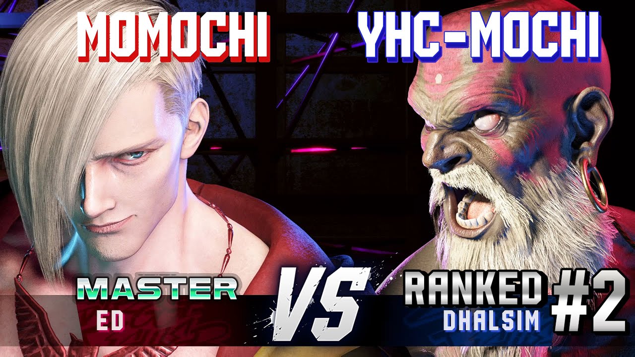 SF6 ▰ MOMOCHI (Ed) vs YHC-MOCHI (#2 Ranked Dhalsim) ▰ High Level Gameplay