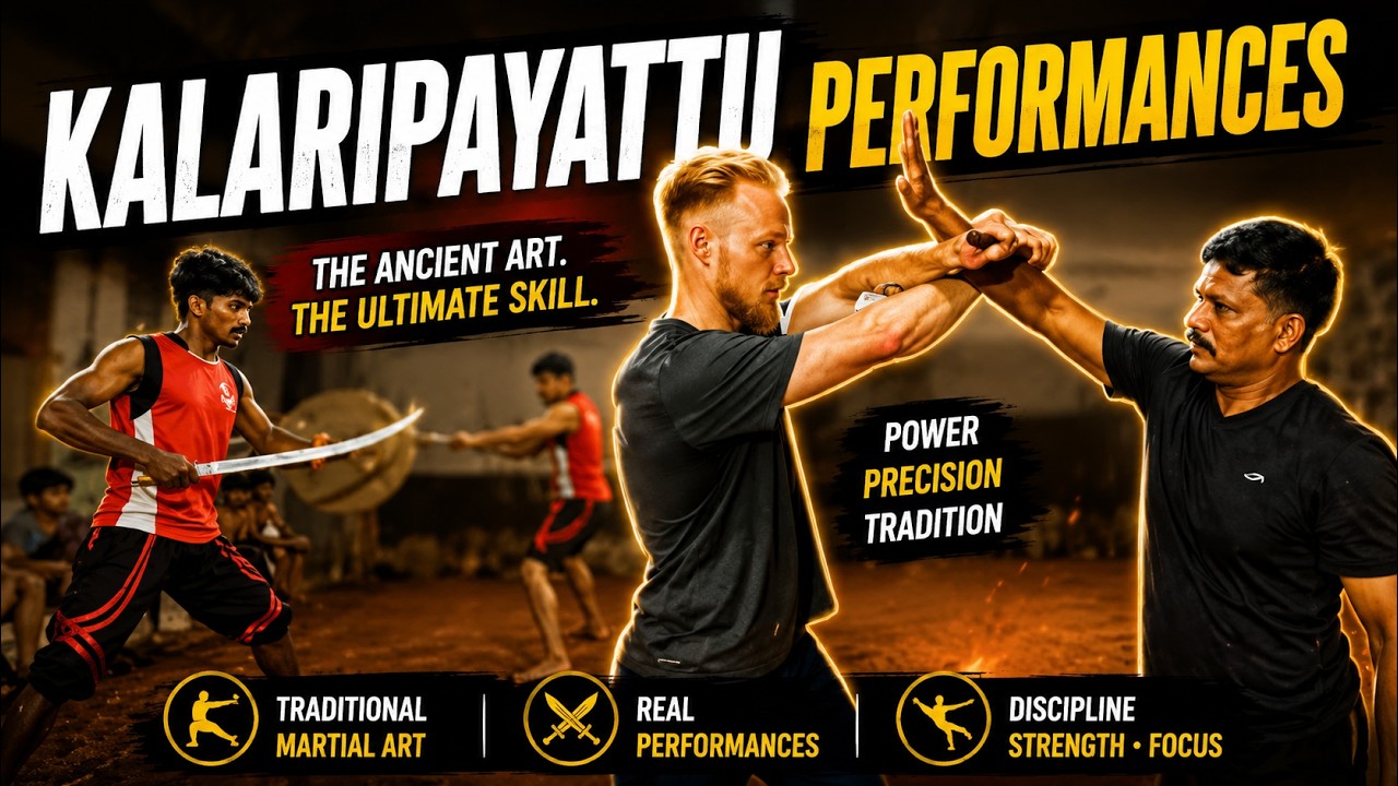 EPIC Kalaripayattu Performaces | Indian Martial Arts