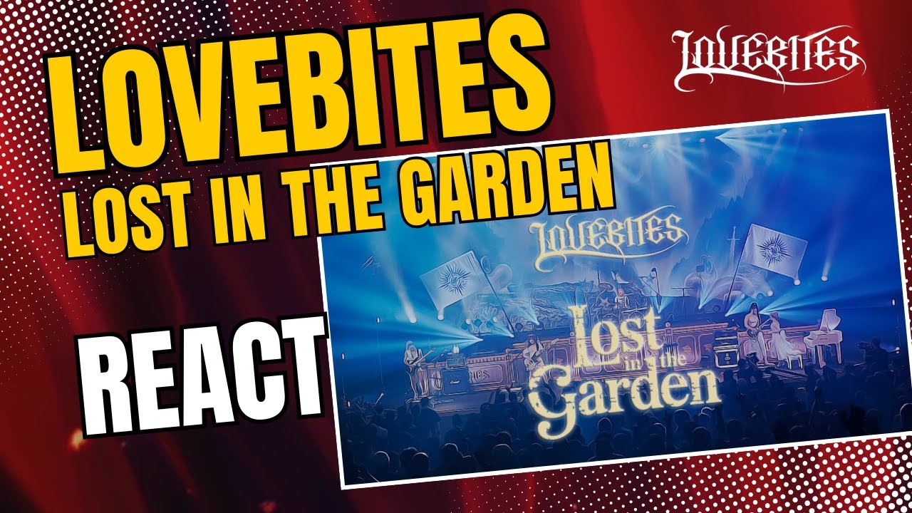 LOVEBITES - Lost in the Garden [+Liszt Intro] (Memorial for the Warrior Souls) - Brazilian React