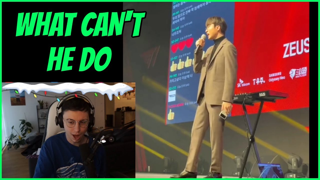 Caedrel Reacts To FAKER Playing A Whole CONCERT