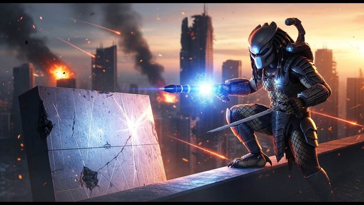 PREDATOR: 👑 WAR-TORN CITY HUNT (6:40) - tập 1: GIÁP NẶNG Hủy Diệt Đô Thị [Plasma, Rocket,Tàng Hình]