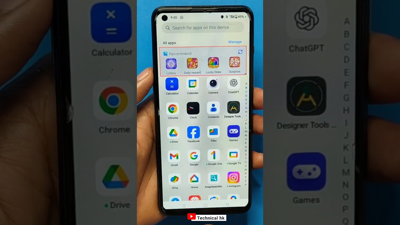 📵oppo mobile me recommended app kaise delete karer/realme phone me recommended app kaise delete kare