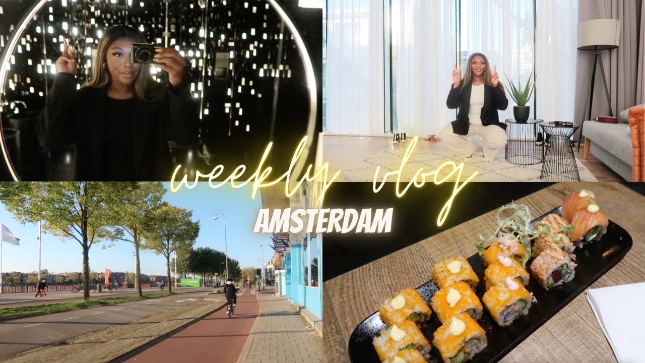 WEEKLY VLOG: BLXST CONCERT | SHOPPING | A TRIP TO AMSTERDAM