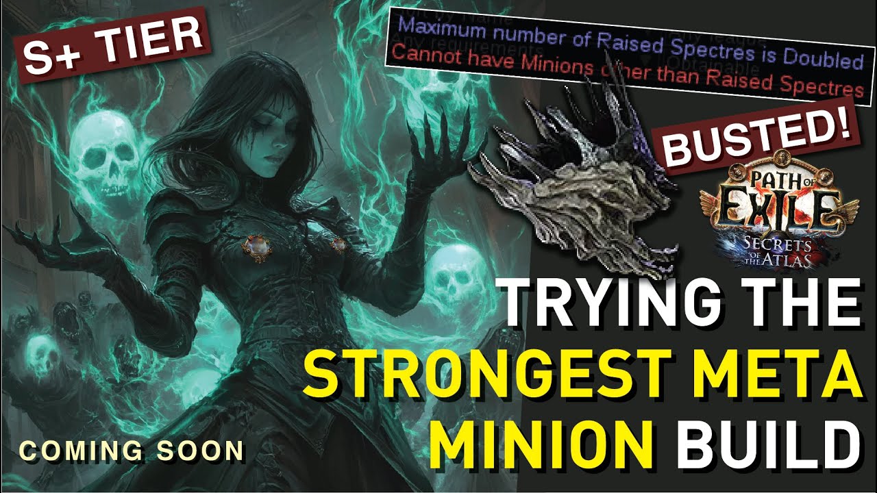 【Braindead + Strongest META Minion Build】in 3.26? Thx to The Dark Monarch (New Unique) | Necromancer