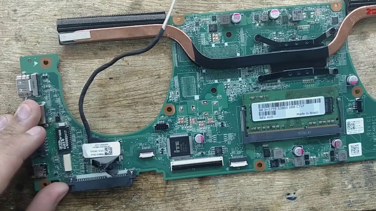 Reparo de Dell 5480 com falha na iluminação