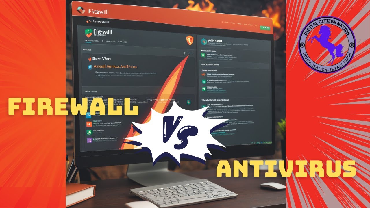 firewall vs antivirus