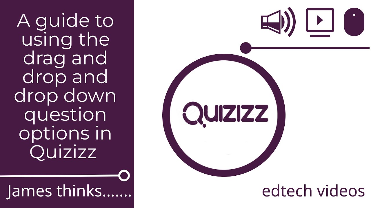 A guide to the drop-down and drag-and-drop questions now available in Quizziz