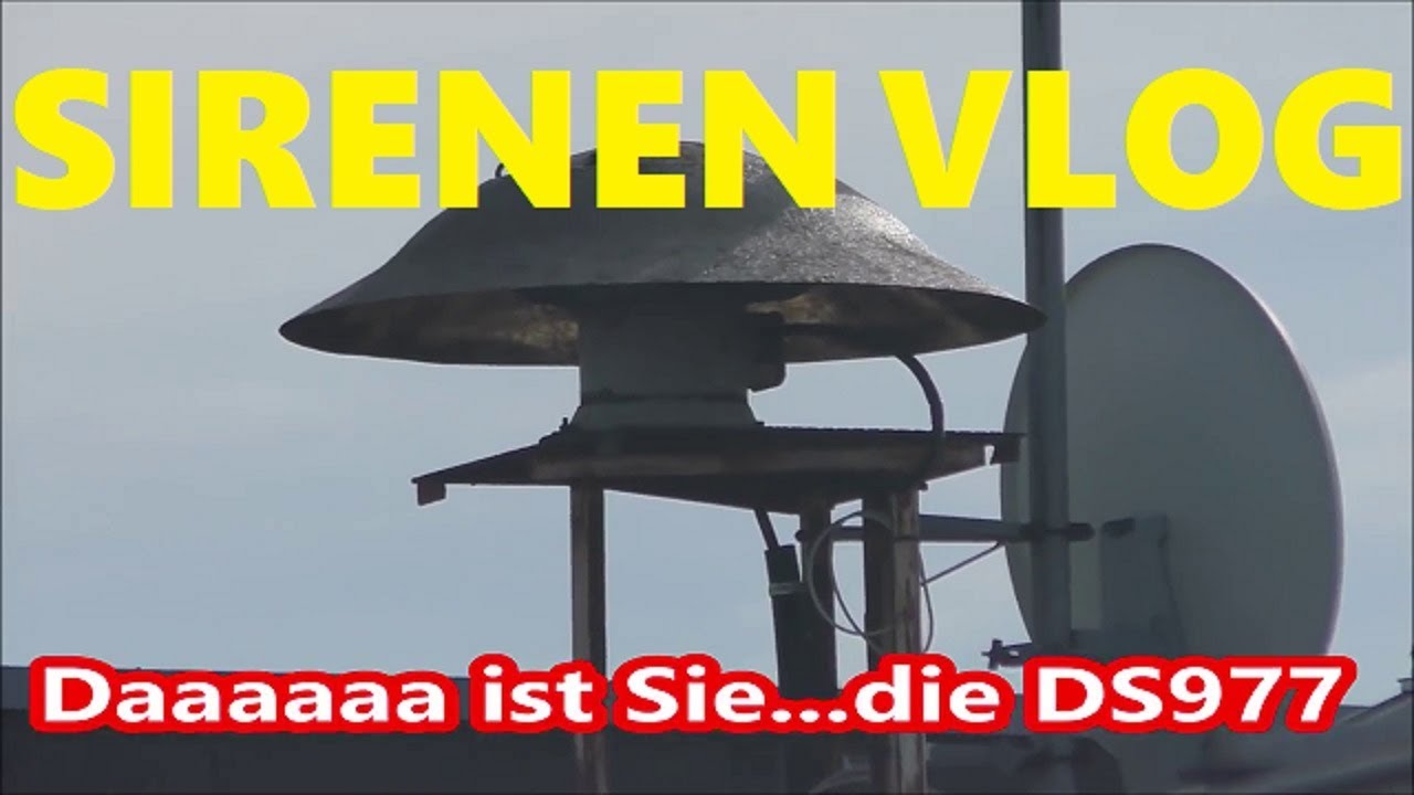UNHEIMLICHER DDR SIRENENKLANG AM FLUGHAFEN ERFURT/WEIMAR (VLOG & DS 977 PROBE) #MontisEinsatzfahrten