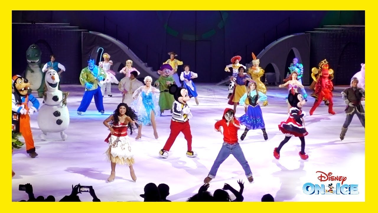 Finale! DISNEY on ICE Mickey's Search Party BELLE, ARIEL, FROZEN, MOANA, MICKEY, COCO!