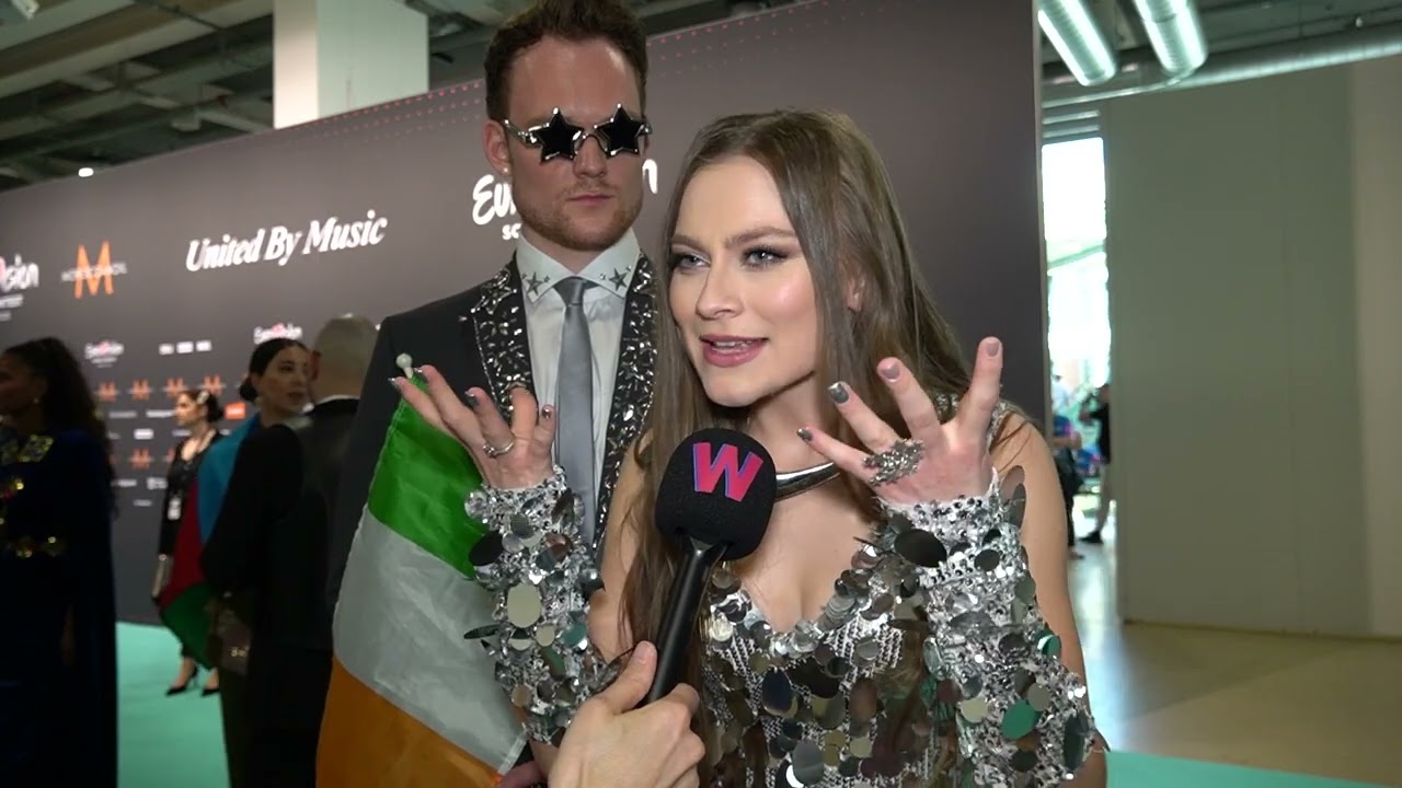 🇮🇪 EMMY (Ireland) @ Eurovision 2025 Turquoise Carpet Opening Ceremony | Interview