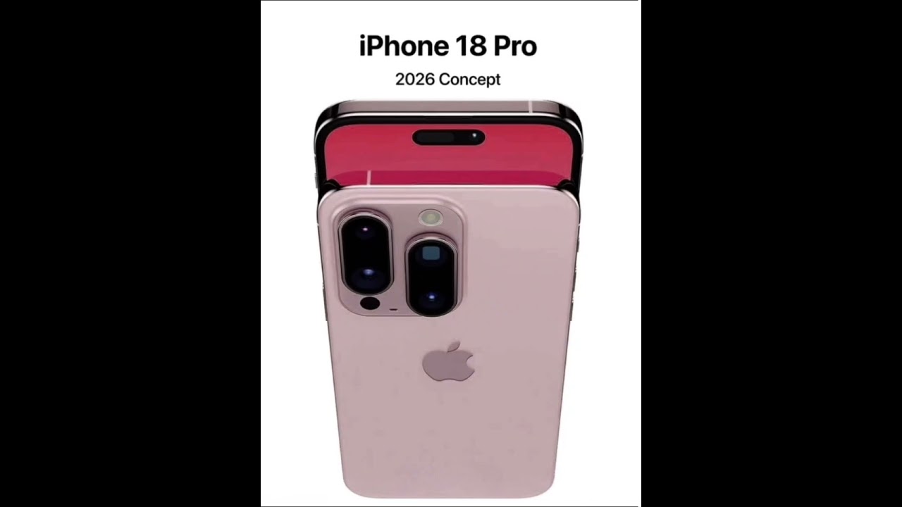 iPhone 18 Pro (2026 Design Concept) &ndash; Apple&rsquo;s Stunning New Look!  #iPhone18Pro #iPhone18Design #iPho