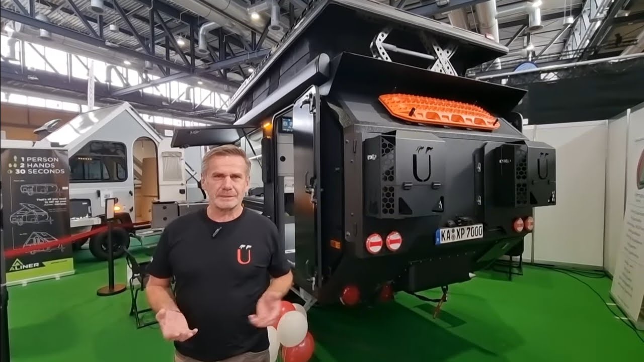 240 km/h mit einem Premium-Offroad-Wohnwagen!!! Der EXP-7 PT von BRUDER.