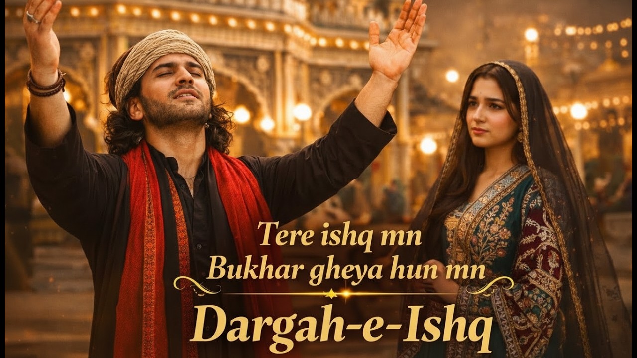 Heart-Touching Sufi Magic: Tere Ishq Mn Bikhar | Soulful Qawwali Experience❤️‍🔥Sufi Qawwali