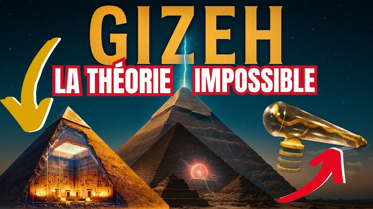 GIZEH : la V&Eacute;RIT&Eacute; &Eacute;CLATE sur la FONCTION DES PYRAMIDES D'EGYPTE