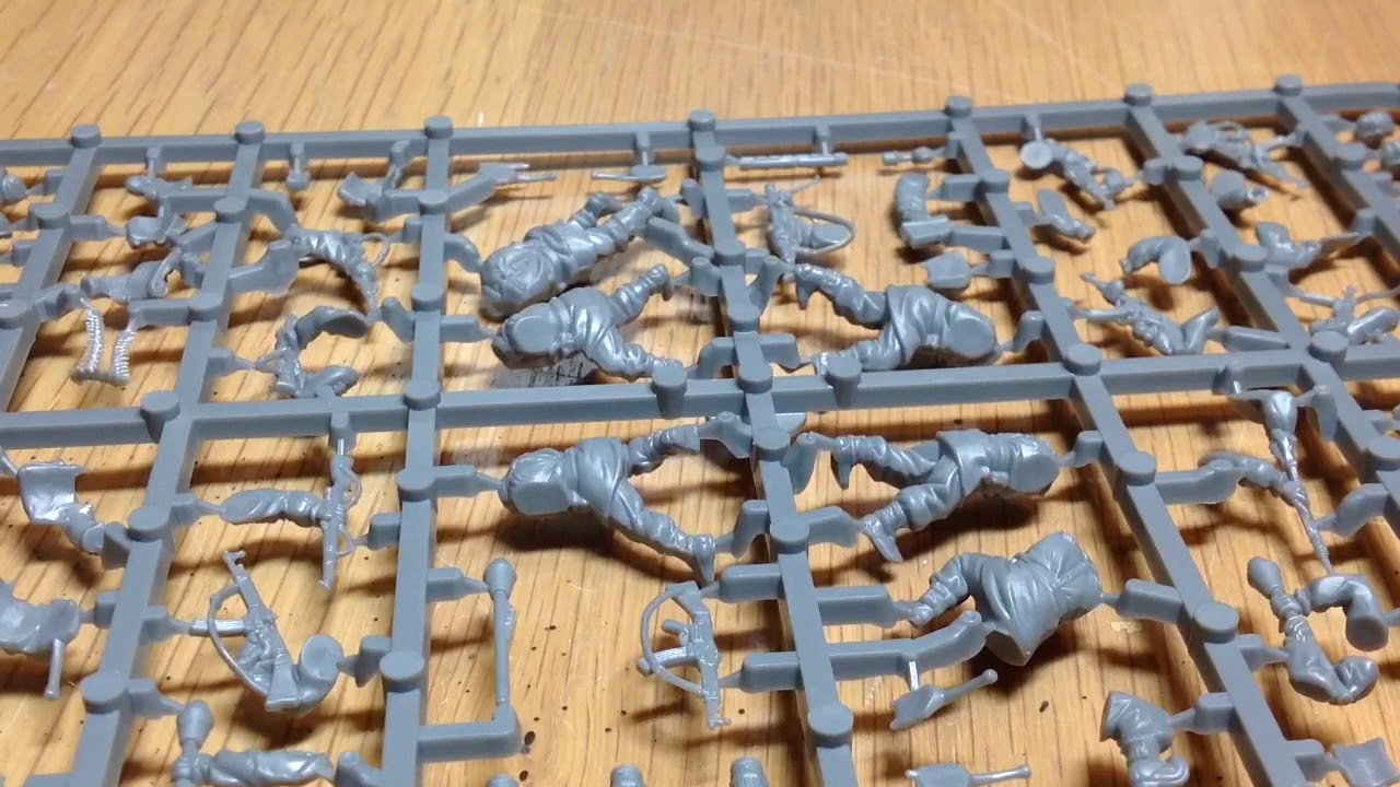 Warlord Games Waffen SS Plastic Figures Unboxing, Bolt Action