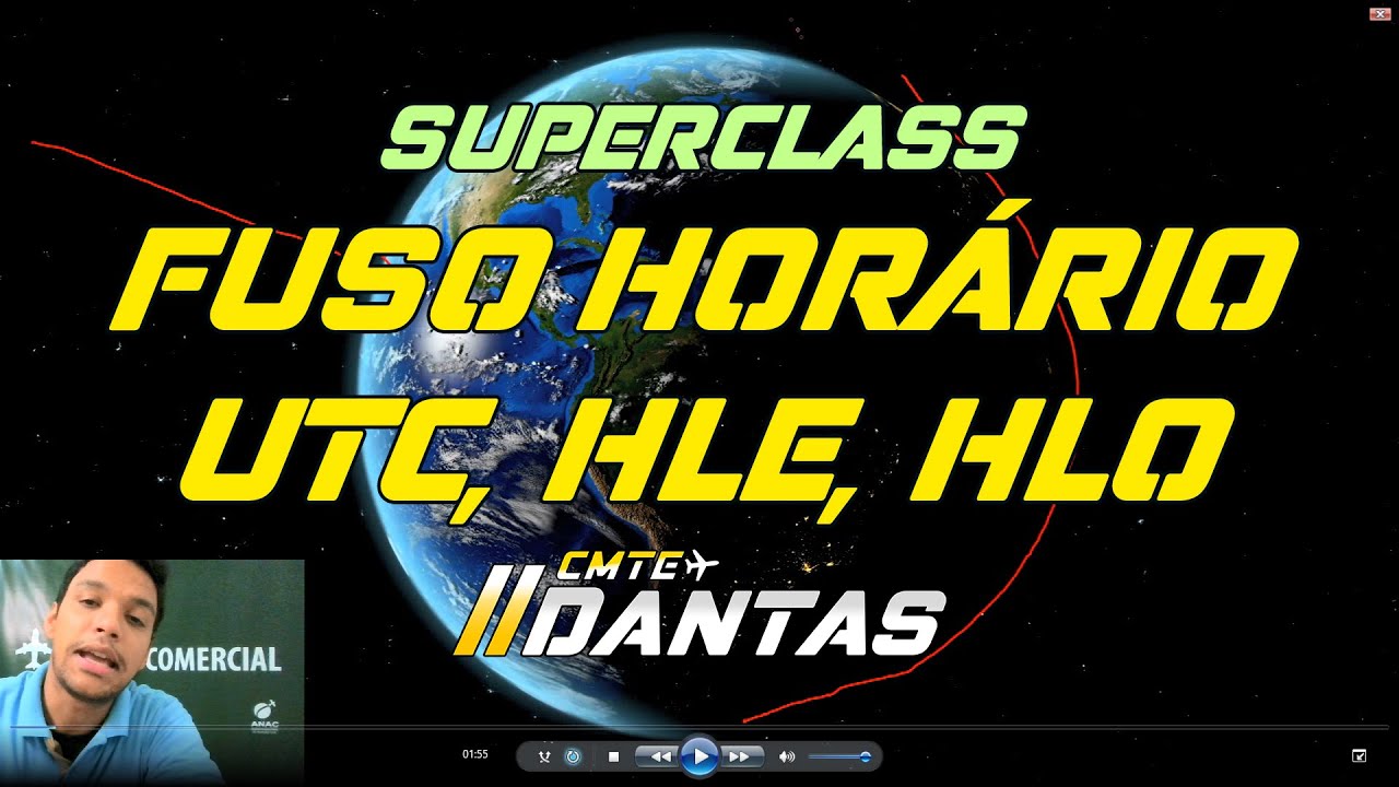 SUPERCLASS  Navegação → Fuso Horário / Cmte Dantas | Aula COMPLETA