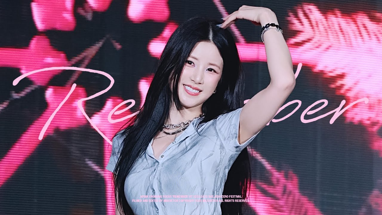 [4K]250810 에이핑크 박초롱 CHORONG - REMEMBER FANCAM | 대전 0시 축제