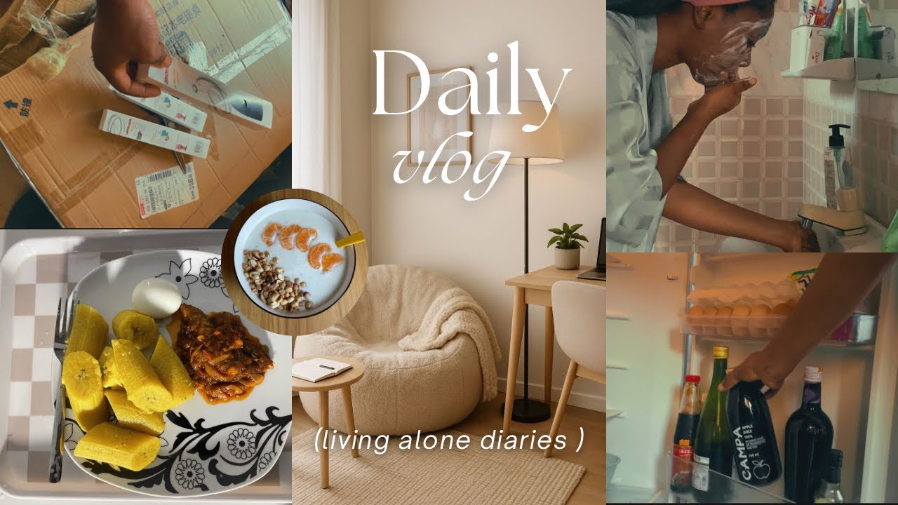 days in my life 🌼 life of a Ghanaian girl | living alone diaries 