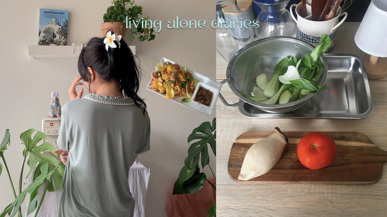 my summer home ⋆*ೃ༄ slow morning, a lot of cooking, making café latte, home clean reset day