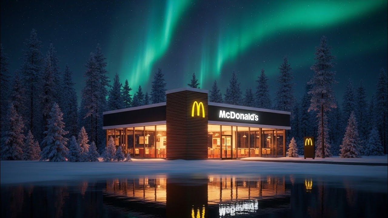 She Built a Beautiful McDonald’s  the Middle of a Frozen Wasteland From Nothin to Dream Restaurant🇺🇸