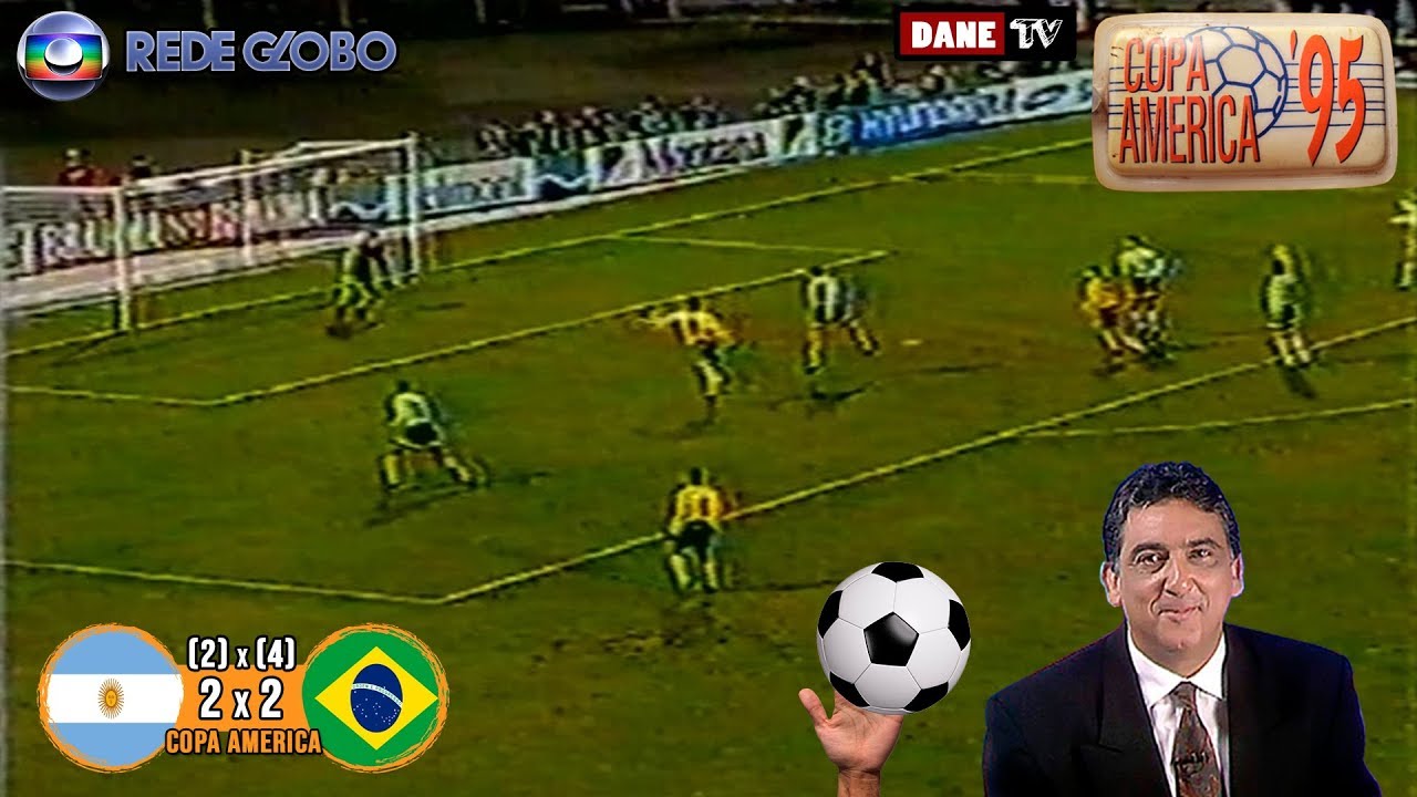 Copa América 1995 - Brasil (5) 2x2 (4) Argentina