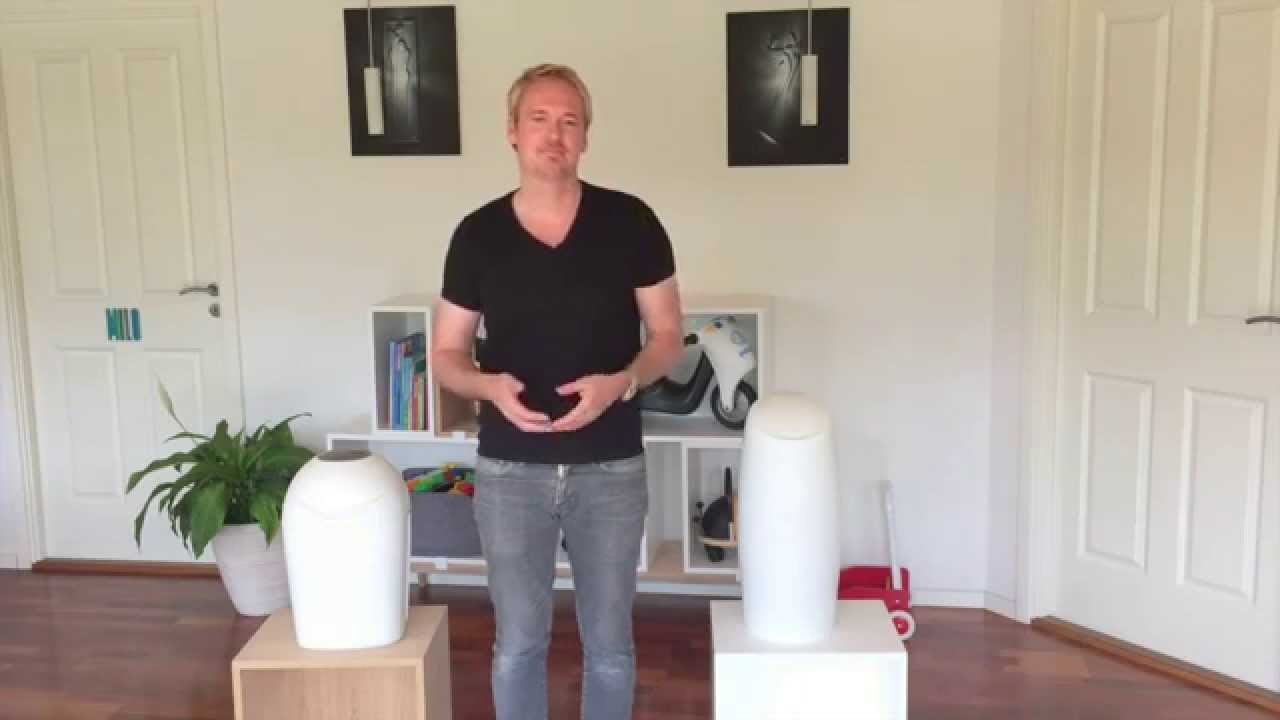 Blespand Test. Vi anmelder og tester blespand. Sangenic vs. Angelcare.
